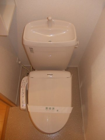 ブランシュールＡのトイレ|トイレです