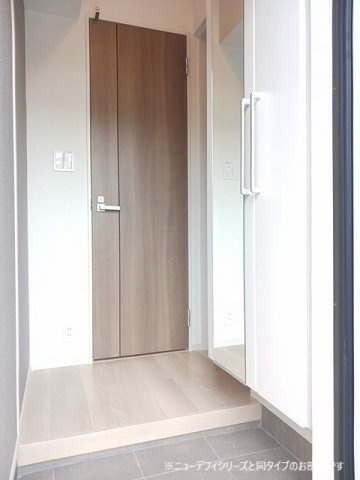 セントラル　フィールド　福居の玄関|ゆったりとした玄関です
