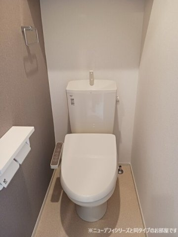セントラル　フィールド　福居のトイレ|トイレもきれいです