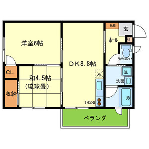 YAO.RE甲子園の間取り