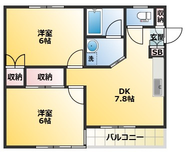 【間取り】 | フラット穂留壽(ホルス)