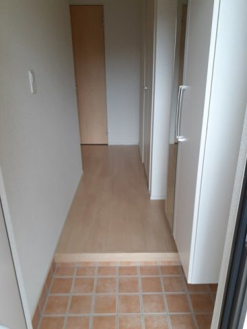 グレイスヒル弐番館の玄関