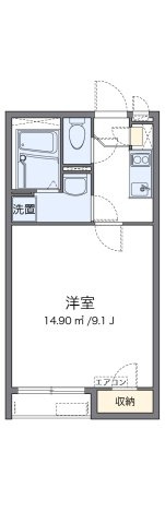 クレイノドミール久留米の間取り|代表的な間取のため実際の間取とは異なる場合があります