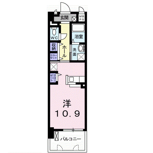 Ｓｏｌ　Ｌｅｖａｎｔｅ　国府の間取り