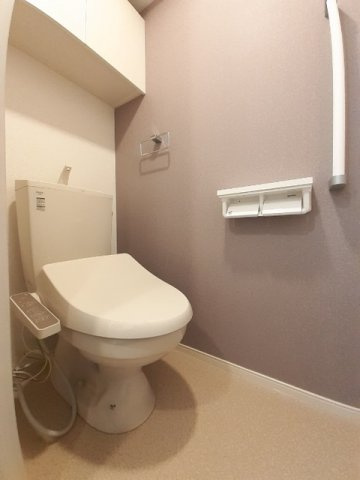 アクアプラ末武上　Ⅱのトイレ|ゆったりとした空間のトイレです