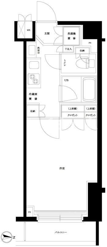 ルーブル南馬込伍番館の間取り
