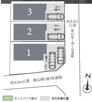 仲介手数料無料　横浜市南区大岡１丁目の区画図