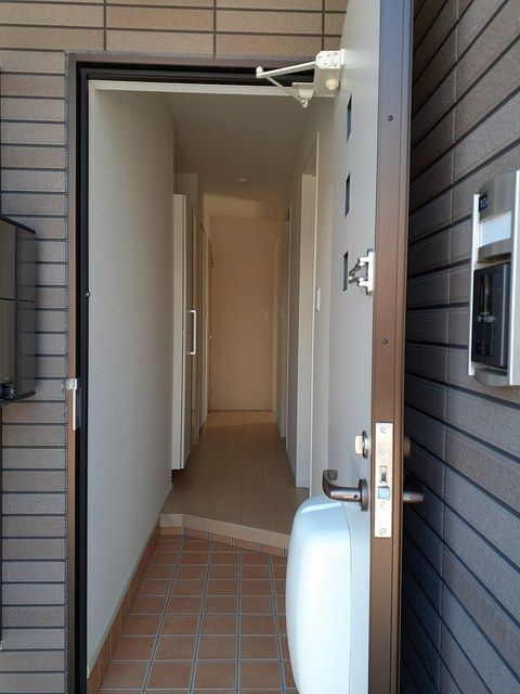 カーサ・コルーテ瓜生　Ⅱの玄関
