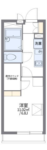 レオパレス有朋の間取り