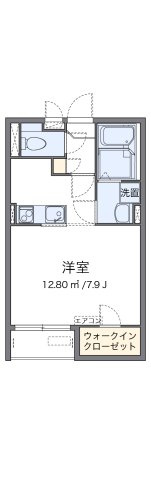 クレイノ畑山Ⅱの間取り|代表的な間取のため実際の間取とは異なる場合があります