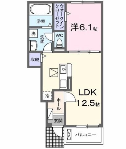 ヒルズ　テラス　Ｎの間取り