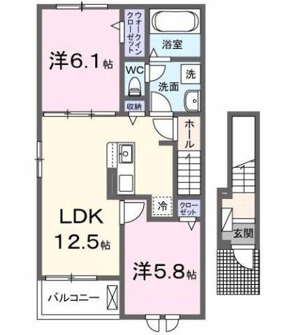 ヒルズ　テラス　Ｎの間取り
