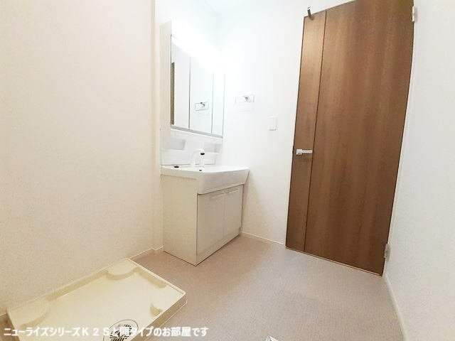 ヒルズ　テラス　Ｎの洗面所|忙しい朝には欠かせない洗面所です