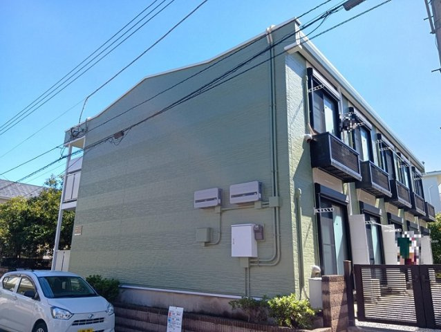 レオパレスストークハイツⅢの外観|外観もきれいです