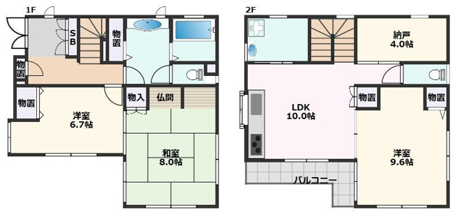 【間取り】 | 吹田市寿町２丁目戸建
