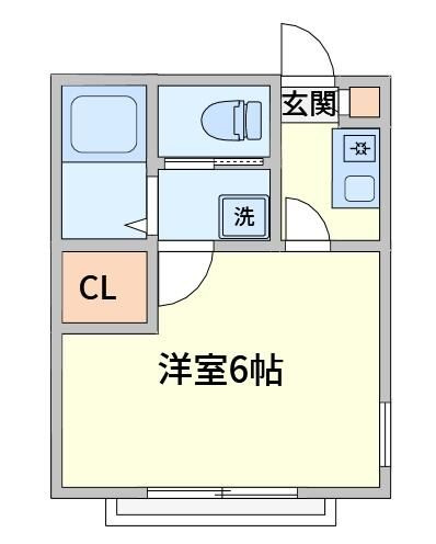 ヴランドール西船の間取り