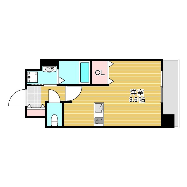 ララプレイス新大阪LDの間取り