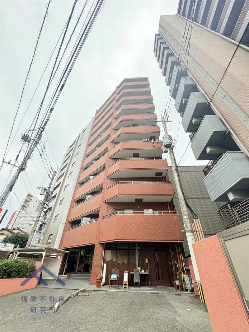 ライオンズマンション南薬院の外観