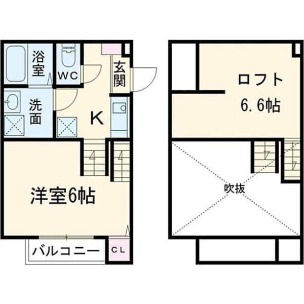 Feliz新守西の間取り