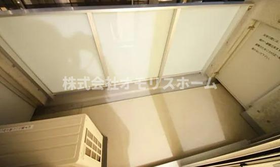 プライマル大森のバルコニー