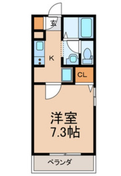 エバーライフＫの間取り