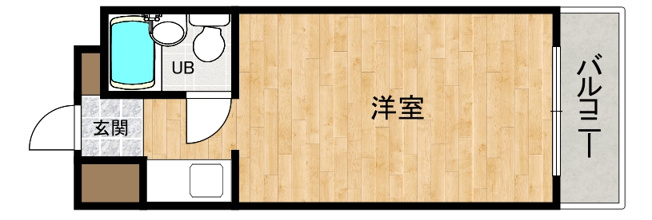 【間取り】 | ダイドーメゾン甲東園