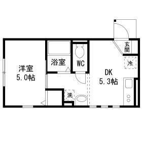 ラ・カーサ多摩川IIの間取り|間取りです。