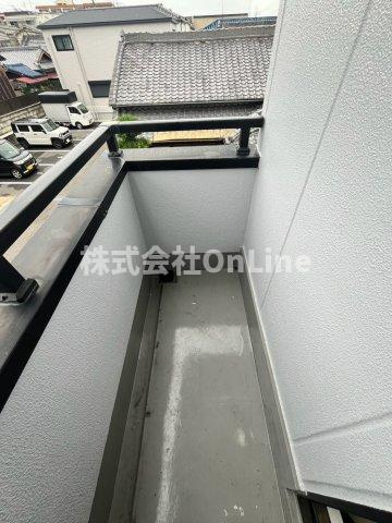 玉串一戸建てのバルコニー