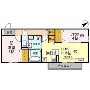 【間取り】 | ソラーレ善 | お部屋の間取りです