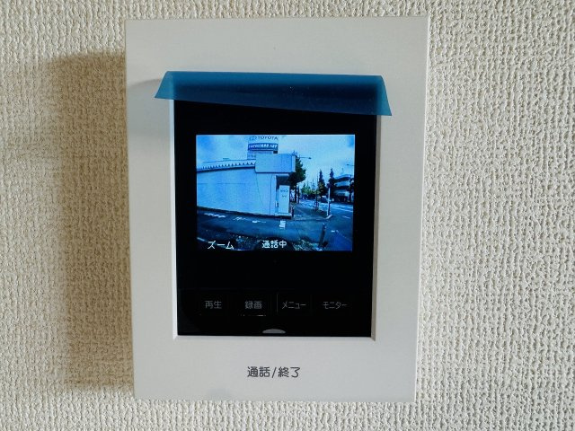 八王子市　並木町　新築一戸建てのセキュリティ|～TVモニター付インターホン　訪問者の確認に便利です～