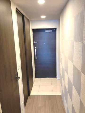 リビオ住吉駅前の玄関|ゆったりとした玄関です