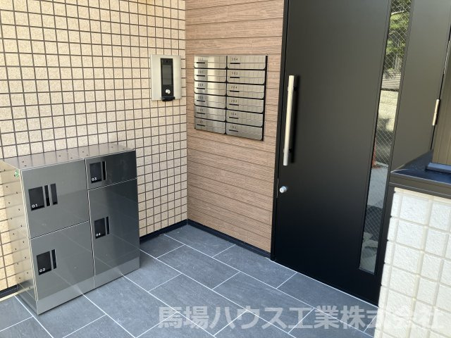 グランツあびこWESTのエントランス|清潔なエントランスです