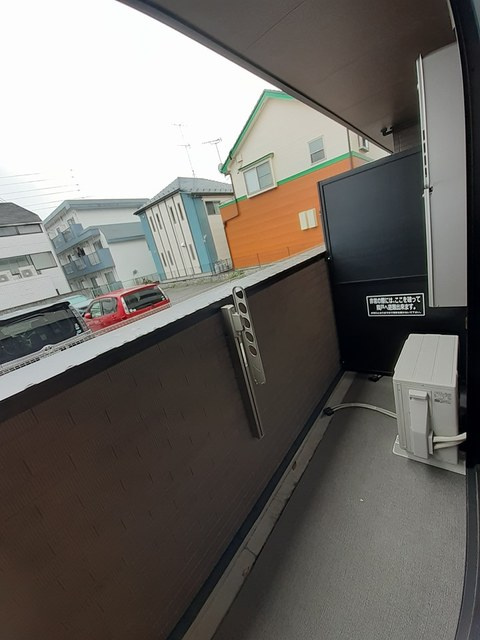 クレストTSのバルコニー