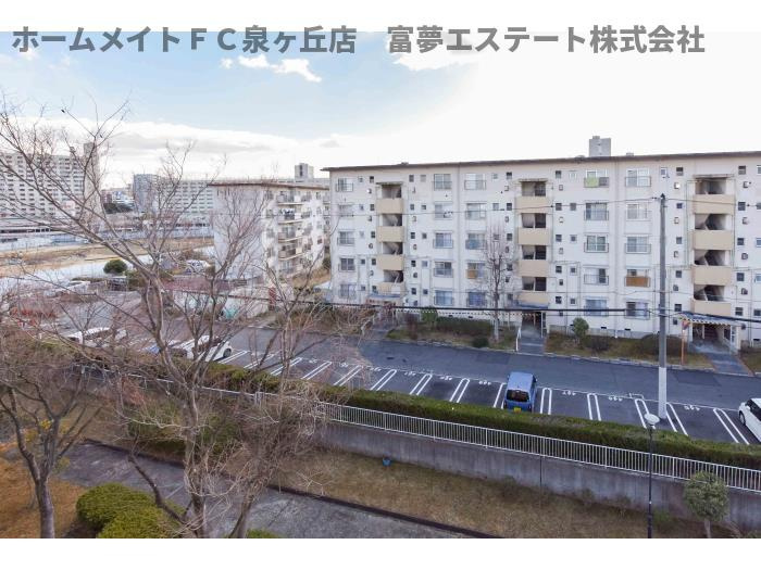 泉北竹城台二丁1-16号棟の展望