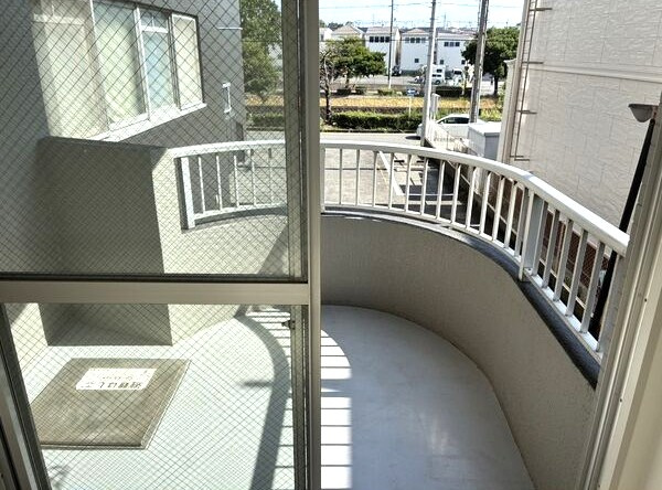 テラスレジデンス鳴海のバルコニー