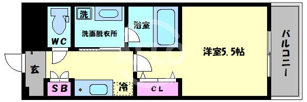 ネクストステージ本町の間取り|NEXT STAGE本町(ネクストステージホンマチ)　間取り