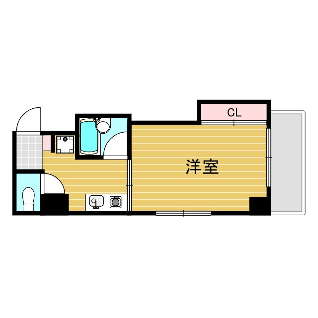 アール新大阪の間取り