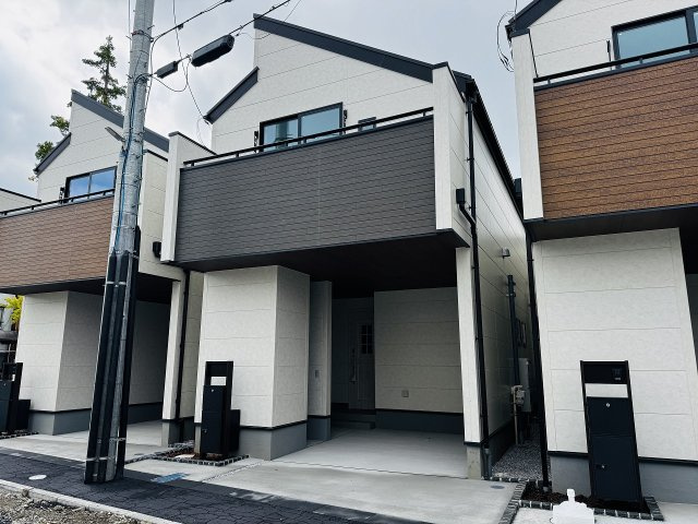 八王子市　並木町　新築一戸建ての外観|～西八王子駅徒歩18分　長期優良住宅認定　周辺環境の整った新築一戸建て～
