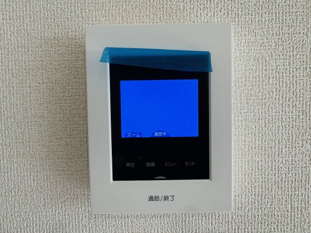 八王子市　並木町　新築一戸建てのセキュリティ|～TVモニター付インターホン　訪問者の確認に便利です～