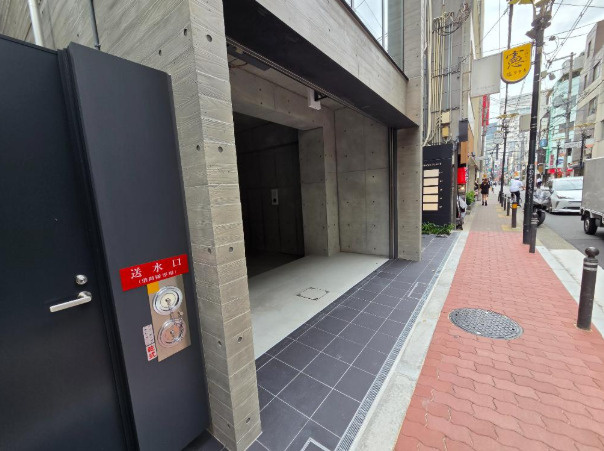 大阪市中央区東心斎橋１丁目の店舗一部の外観パース