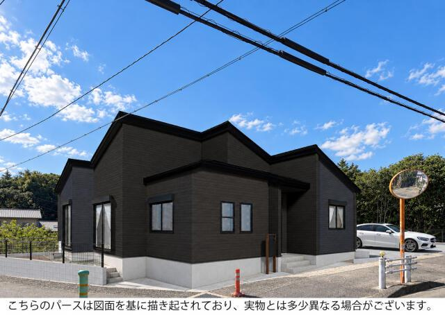 新築戸建て・仲介手数料無料）小牧市本庄郷浦２期１棟／２期１号棟の外観|外観完成予想図