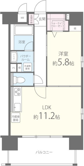 【間取り】 | ヴァンドーム梅田北