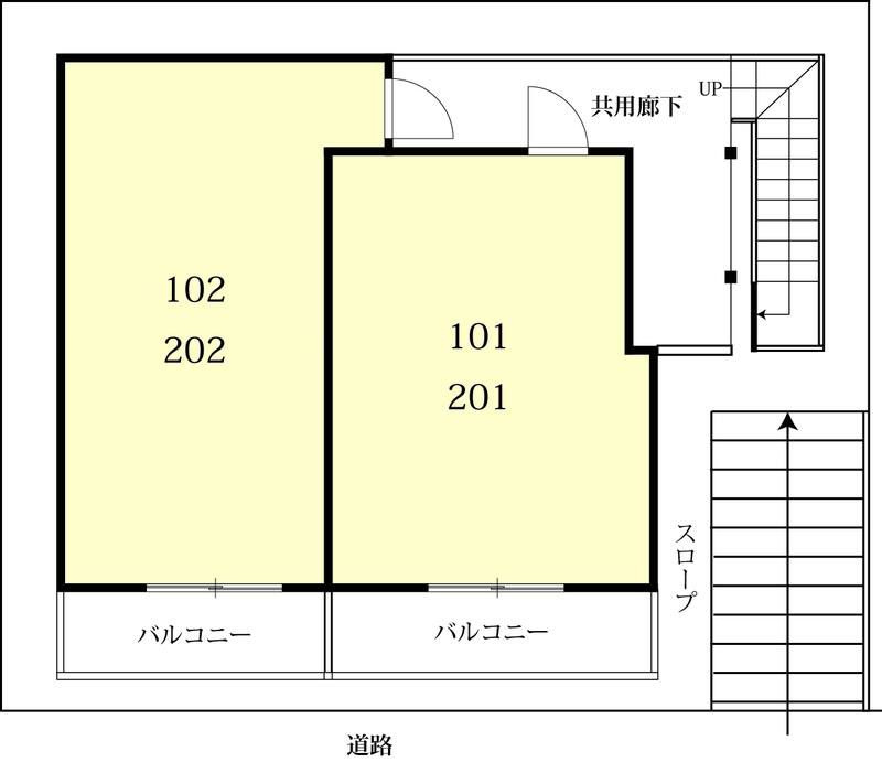 Casa Ponte 山王台の間取り