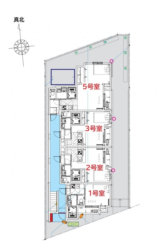 ｒｏｂｏｔ　ｈｏｍｅ　鷹の台 の区画図