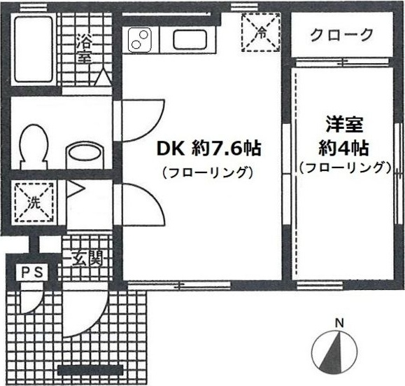 ＤＣ三春台の間取り