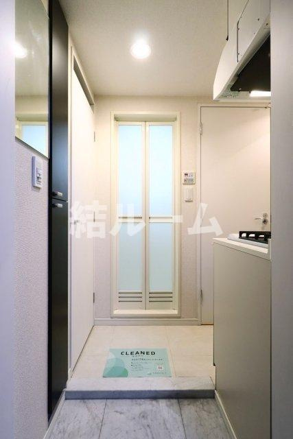 文京区小石川１丁目の賃貸マンションの玄関