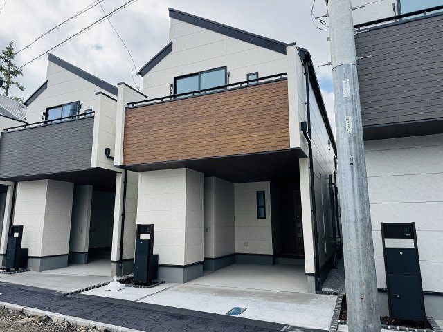 八王子市　並木町　新築一戸建ての外観|～西八王子駅徒歩18分　長期優良住宅認定　周辺環境の整った新築一戸建て～
