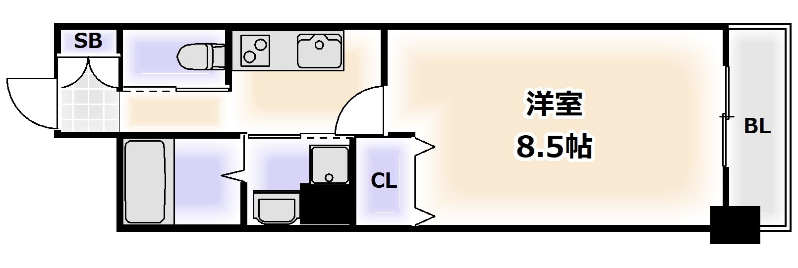 ふぁみ～ゆアビコX（10）の間取り