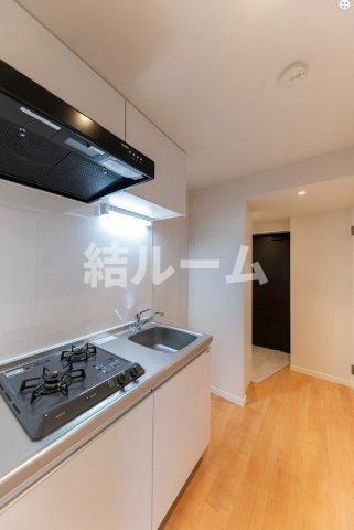 荒川区西日暮里６丁目の賃貸マンションのキッチン