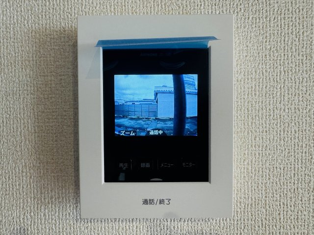八王子市　並木町　新築一戸建てのセキュリティ|～TVモニター付インターホン　訪問者の確認に便利です～